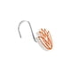 thumbnail image 2 of Cortina De Poliester + Ganchos Loto coral, 2 of 3