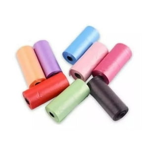 Total Upgrate - Kit 4 Bolsas Para Desechos De Mascotas Perros Y Gatos Colores