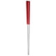 thumbnail image 1 of Set 2 Pares Palillos Reutilizables Firefly Hope Acero Inoxidable 23.5 Cm Plateado Rojo, 1 of 5