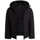 thumbnail image 2 of Chaqueta de invierno Reebok para niñas, resistente a la intemperie, con capucha, negra, 7-8, 2 of 7