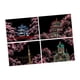 thumbnail image 3 of 4x Adornos De Papel Para Rascar, Hojas Negras Para Rascar, Dibujos, Pintura Para Rascar, Sakura, 3 of 5