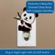 thumbnail image 3 of Lámpara nocturna Gift Essentials de 10 cm con panda de vidrio pintado, 3 of 8