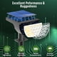 thumbnail image 2 of Luces solares tipo spot GKGG de 76 LED, impermeables IP65, paquete de 6, 2 of 9