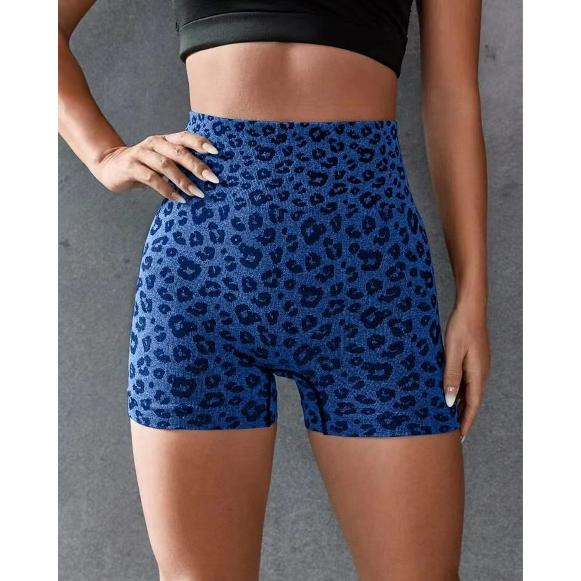 Flix Spa - Short Estampado Leopardo Mujer Animal Print Moderno