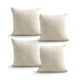 thumbnail image 3 of Set De 4 Fundas De Cojines Diseño Maillard 45cm X 45 Cm Beige, 3 of 4