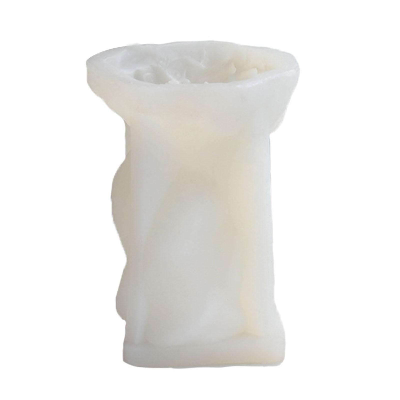 Bothyi - Modelo De Vela De Halloween, Modelo De Arcilla De Resina Epoxi, Bricolaje Para Centros De Mesa Del Hogar, Regalo, Rosa