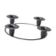 thumbnail image 4 of Candelabro De Hierro Para Chimenea, Mesa Redonda De Hierro, Decoración Para Comedor, Bodas, Color Negro, 4 of 5
