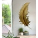 thumbnail image 3 of Decoración Creativa Pared Pluma Dorada Escultura Hogar Jhn, 3 of 3