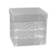 thumbnail image 3 of Caja De Flores Titular De Agua Arreglos Florales Cuadrados Jarrón Para Interior Hogar 15x15x12.5cm 9Hoyos, 3 of 5