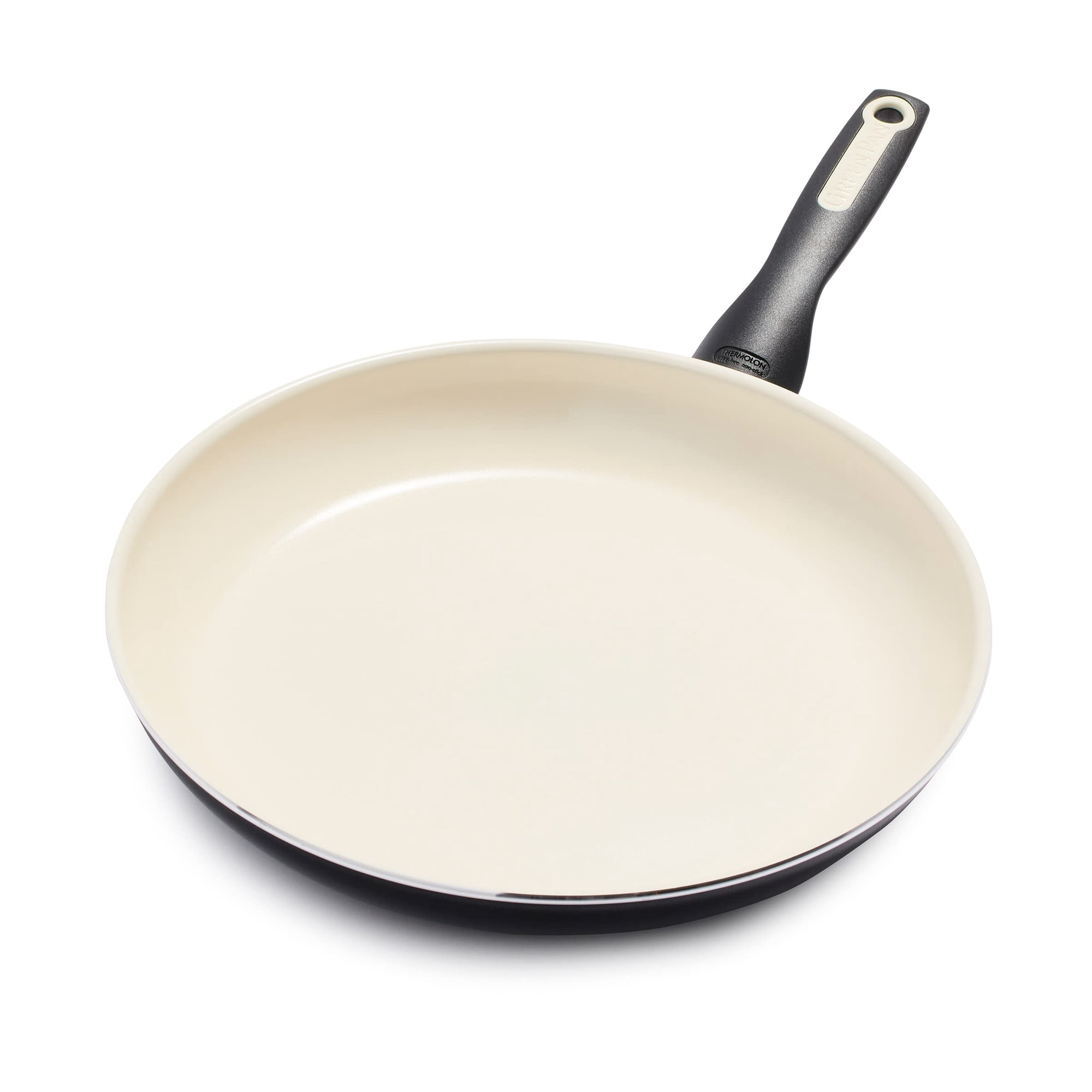 Sartén Greenpan Rio Healthy De Cerámica Antiadherente De 30 Cm, Color Negro