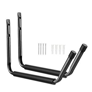 Magideal - 2 Piezas De Estante De Almacenamiento Para Kayak, Gancho Para Garaje, Práctico Colgador De Metal Multifuncional Para Tabla De Surf, Colgador De Canoa