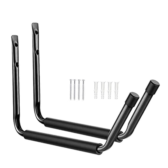 2 piezas de estante de almacenamiento para Kayak, gancho para garaje, práctico colgador de Metal multifuncional para tabla de surf, colgador de canoa