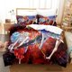 thumbnail image 1 of UltiBedding SetAnime three-piece set Adult Kid Bedroom Duvetcover Sets Kawaii Girls kawaii bedding, 1 of 5