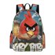 thumbnail image 1 of Angry Birds-theme Backpack, Campus style schoolbag Bookbag with Adjustable Shoulder Straps And Large Zip Compartment, Unisex Travel Bags.42x30x15cm, 1 of 6
