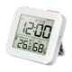 thumbnail image 2 of Reloj Despertador Digital LCD Magnético, Higrómetro De Mesa Para Mesita De Noche, Oficina, Dormitorio, Color Blanco, 2 of 3