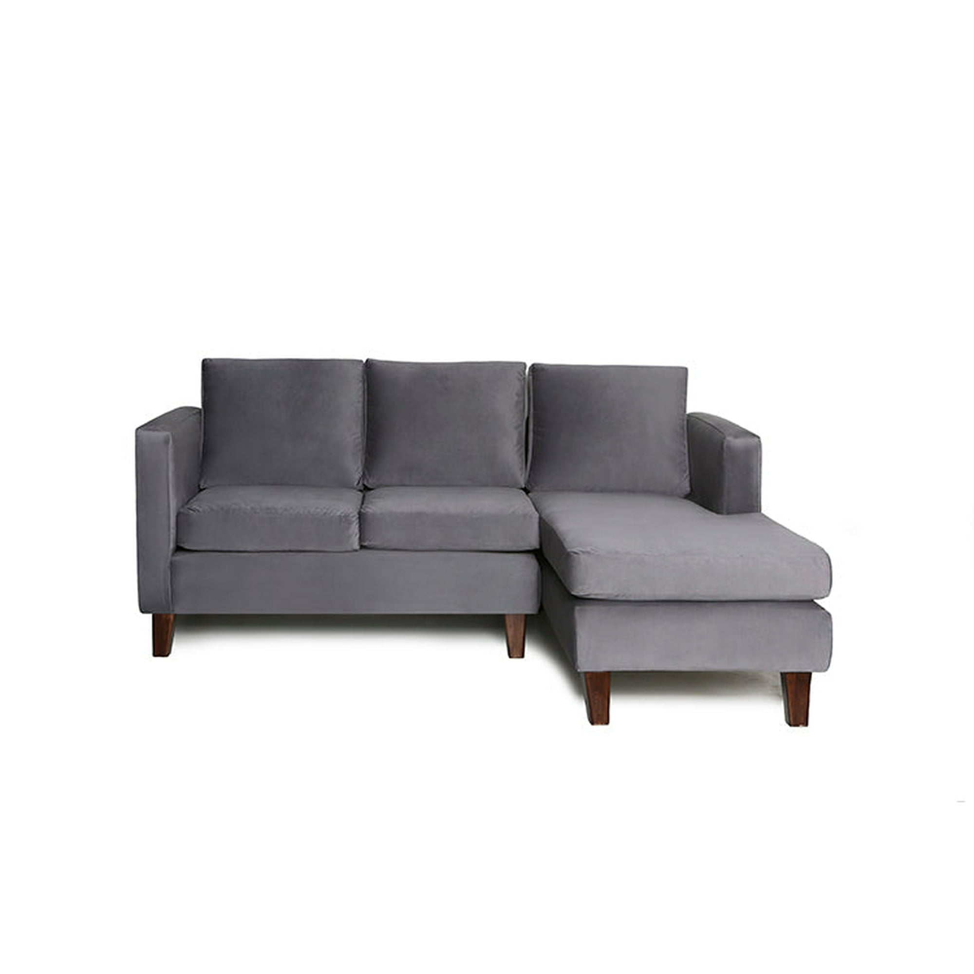 Barra Design - Seccional Mila Derecho Felpa Gris