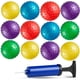thumbnail image 3 of Bolas sensoriales Bedwina Mini Knobby, paquete de 12 unidades, 13 cm, con bomba para niños, 3 of 9