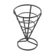 thumbnail image 1 of Soporte Para Patatas Fritas, Soporte Para Conos De Comida, Soporte Para Freír A La Moda Para Picnic, Buffet, Café, Negro, 1 of 5
