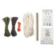 thumbnail image 4 of Macrame Cactus Colgante De Pared Algodón Cuerda Tapiz Hecho A Mano DIY Craft Chic Art, 4 of 5