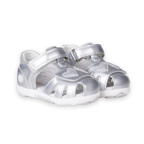 Sandalias Bebé Niña Plateado Pillin