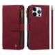 thumbnail image 2 of Funda Tipo Libro iPhone 13 Pro con Cierre Magnético y Ranuras, Rojo, 2 of 6