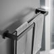 thumbnail image 3 of Toallero De Pared De Acero Inoxidable Con Dos Barras, Color Negro Mate, Para Baño, Accesorios De Baño (tamaño: 40 Cm), 3 of 5