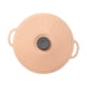 thumbnail image 1 of Tapa De Olla De Silicona Resistente Al Calor Con Asa Para Almacenamiento De Alimentos Platos Tazas Naranja 28cm, 1 of 3