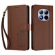 thumbnail image 3 of Funda Cartera Trébol para Xiaomi Poco M8 Pro 5G con Ranuras Tarjetas y Carga Inalámbrica Marrón, 3 of 6