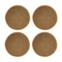 Set 4 Individuales Fibras Naturales Kubu De Ø35Cms Kawi®