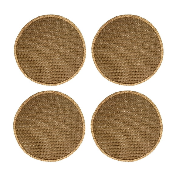 Set 4 Individuales Fibras Naturales Kubu De Ø35cms Kawi®