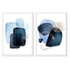thumbnail image 1 of Set de Cuadros Piedras Azules con Marco Blanco, 1 of 1