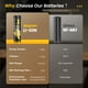 thumbnail image 3 of Pilas de litio AA recargables Mupoer 16x 3600mAh 1.5V, 3 of 3