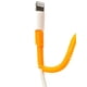 thumbnail image 2 of Pack Protector Resorte Espiral Naranjo + Cable Usb Compatible iPhone, 2 of 6