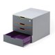 thumbnail image 3 of Cajonera Du-760627 Varicolor Safe 4 Gris, 3 of 3