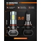 thumbnail image 4 of Bombillas LED antiniebla SEALIGHT H10/9145/9140 6000 K, paquete de 2, 4 of 8