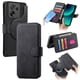 thumbnail image 1 of Funda Billetera Magnética para Xiaomi 13T Soporte Tarjetas Desmontable Negro, 1 of 6