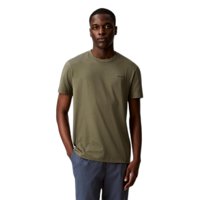 Remera Calvin Klein Para Hombre Liquid Touch Verde Oliva Apagado