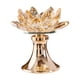 thumbnail image 3 of Candelabro Decorativo De Estatuilla De Loto Para Fiesta De Escritorio De Boda 12cm X 12cm X 13cm, 3 of 5
