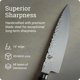 thumbnail image 4 of Cuchillo de chef Shun Premier de 8" VG-MAX Damasco Pakkawood, 4 of 8