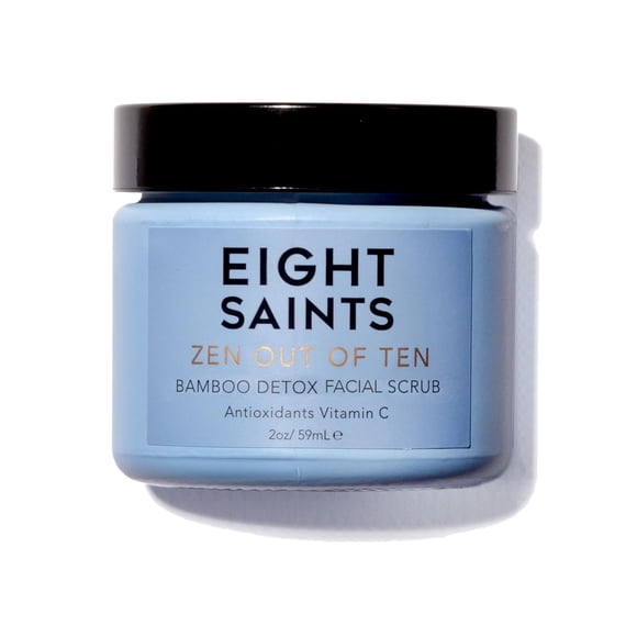 Exfoliante facial Eight Saints Zen Out Of Ten Bamboo Detox, 60 ml