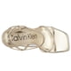 thumbnail image 2 of Sandalia Tacón Dorada para Mujer Calvin Klein Tegin, Talla 5.5, 2 of 7