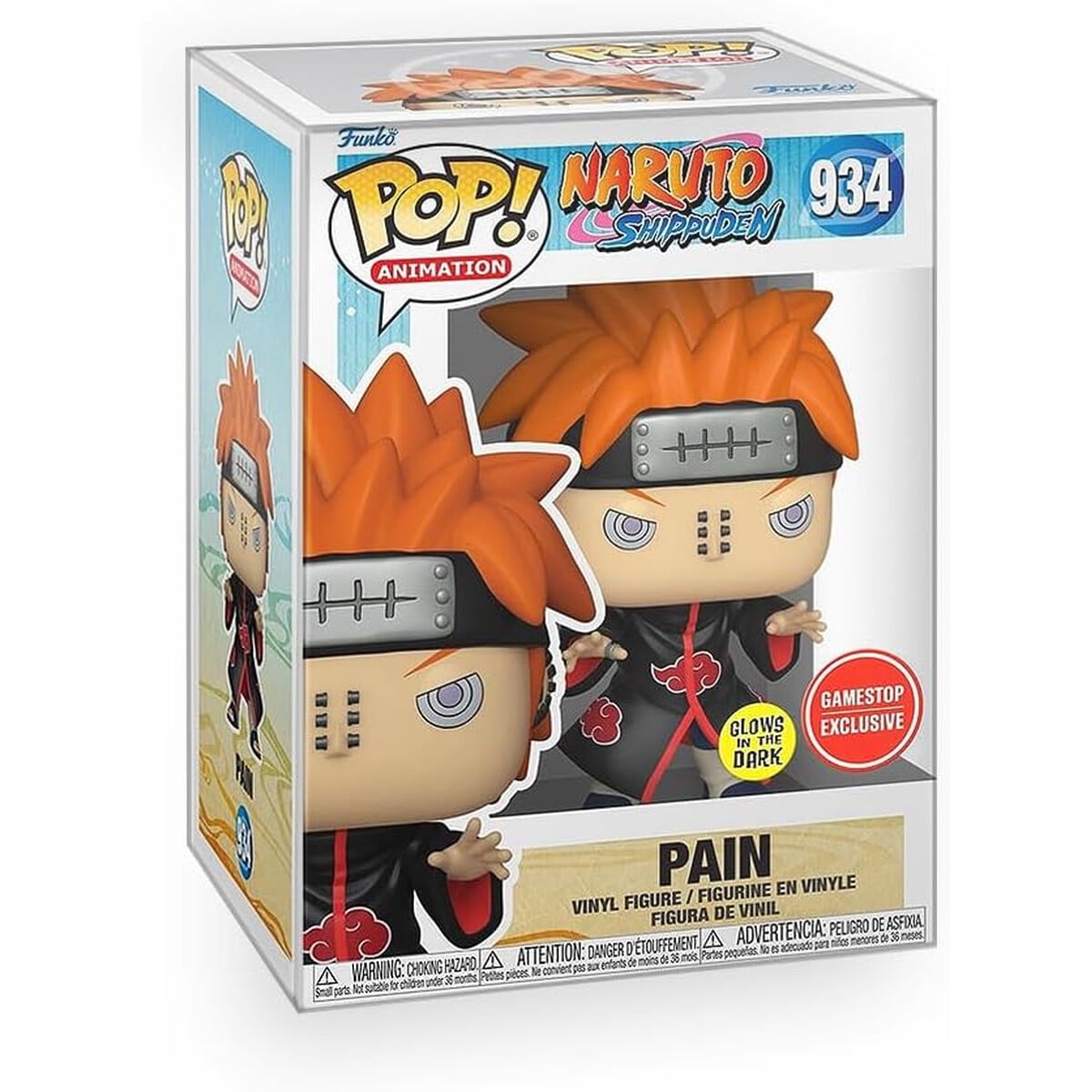 Funko Pop Naruto Shippuden Pain Brilla Oscuridad 934