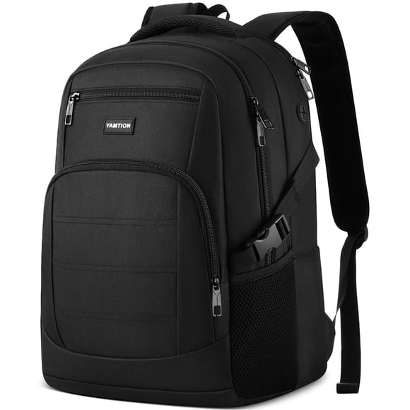 Mochila YAMTION 15.6" para Portátil – Negra y Ligera