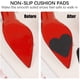 thumbnail image 5 of 18 pares de almohadillas antideslizantes para zapatos, pegatinas autoadhesivas para zapatos, almohadillas para zapatos, protector de suela para zapatos de mujer, reducción de ruido para tacones altos., 5 of 7