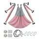 thumbnail image 3 of Gris Antigravedad Del Ejercicio Del Trapecio De La Hamaca De La Yoga De La Antena De Nylon 210T, 3 of 5
