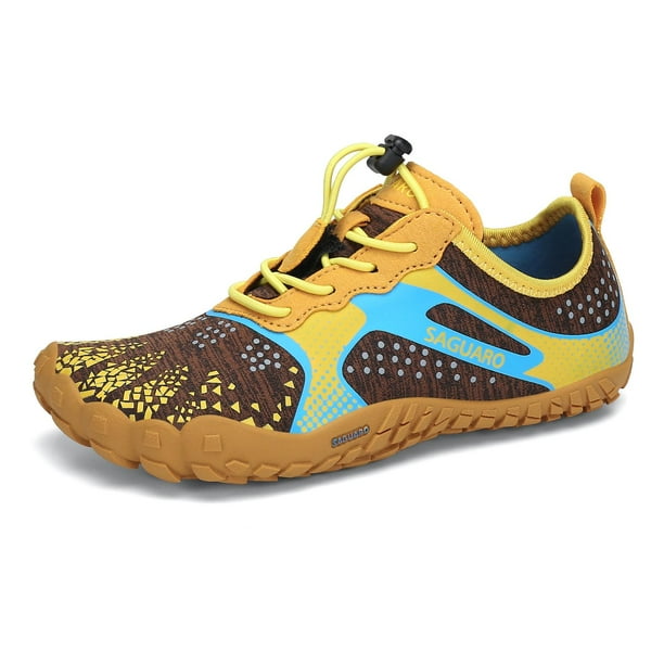 Calzado deportivo barefoot Saguaro Kids Fast I amarillo 31