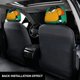 thumbnail image 3 of Pato Lucas Funda Protectora Universal para Reposacabezas de Coche, Funda Elástica para Reposacabezas de Asiento de Auto, Funda de Tela Antipolvo, Accesorios de Interior 2 Piezas, 3 of 6