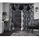 thumbnail image 3 of Cortina GLORY RUGS Jacquard negra, 140 x 213 cm, 2 paneles, 3 of 7