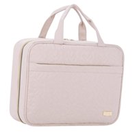 Magideal - Bolsa De Maquillaje Para Artículos De Tocador Colgante, Bolsa De Viaje Para Maquillaje, Bolsa Organizadora De Cosméticos Extra Grande Portátil Para Us Rosa