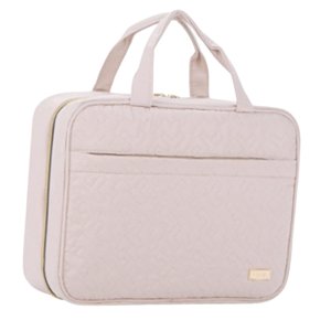 Magideal - Bolsa De Maquillaje Para Artículos De Tocador Colgante, Bolsa De Viaje Para Maquillaje, Bolsa Organizadora De Cosméticos Extra Grande Portátil Para Us Rosa